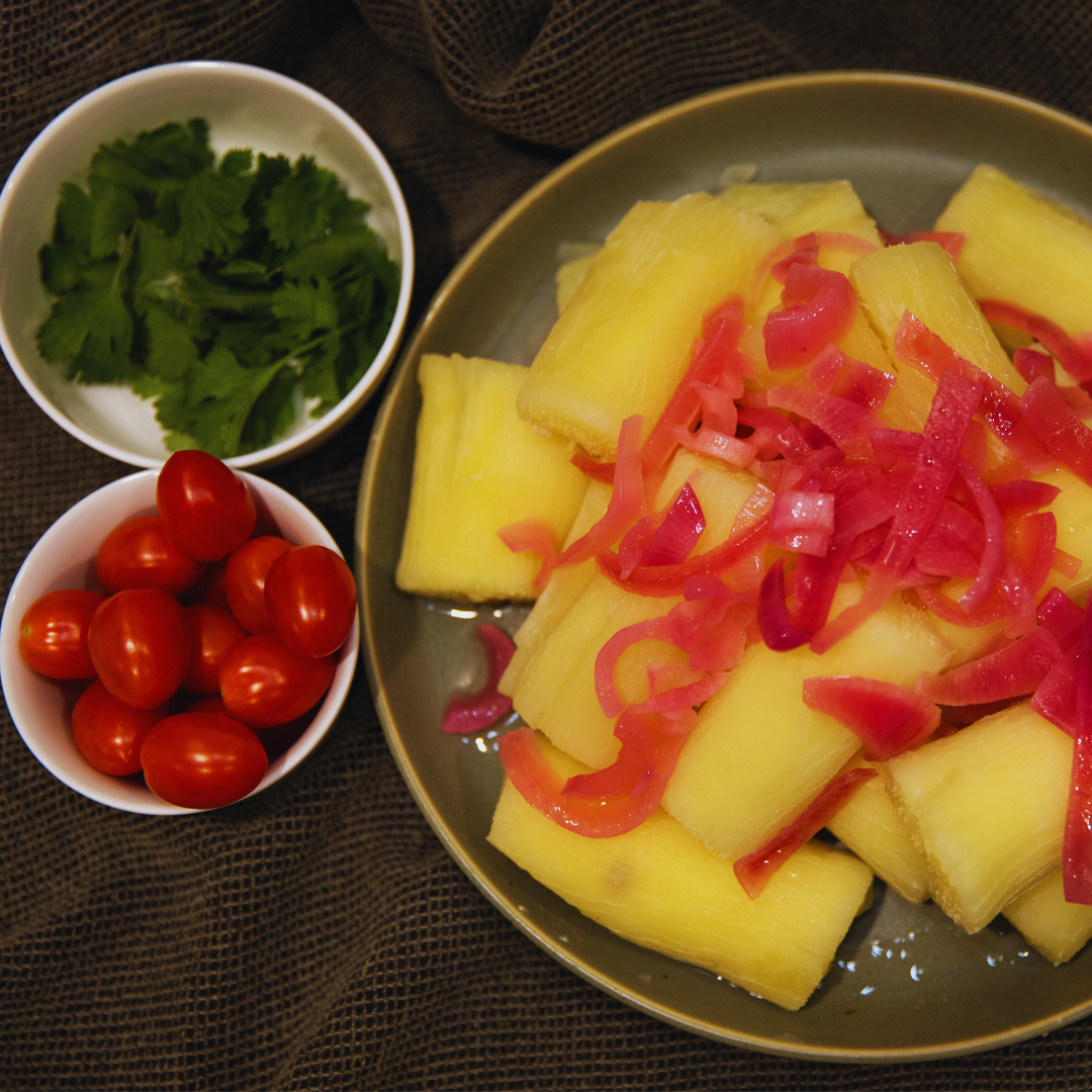 Yuca W/Onions